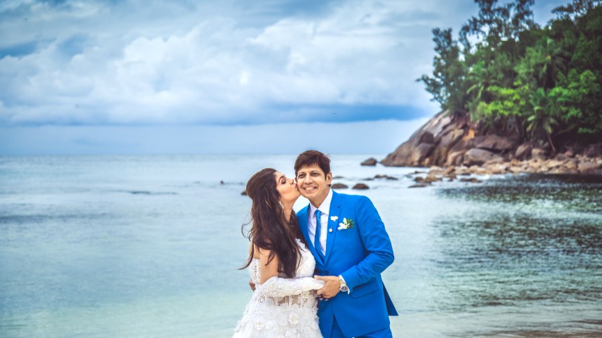 Mahima and Omar, AVANI Seychelles Barbarons